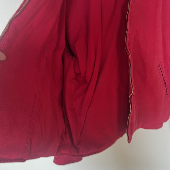 J CREW jacket in cotton twill, M - Picture 8 of 9